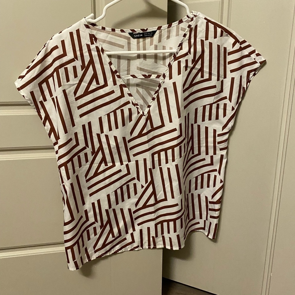Geometric Blouse